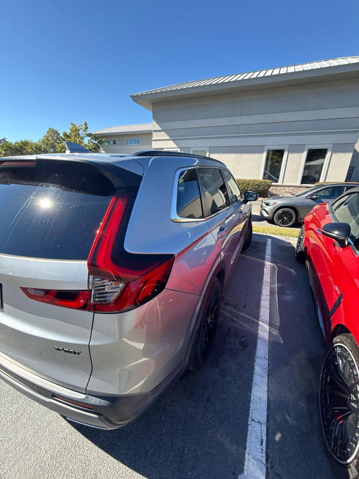 Used 2024 Lunar Silver Metallic Honda Sport-L image 6