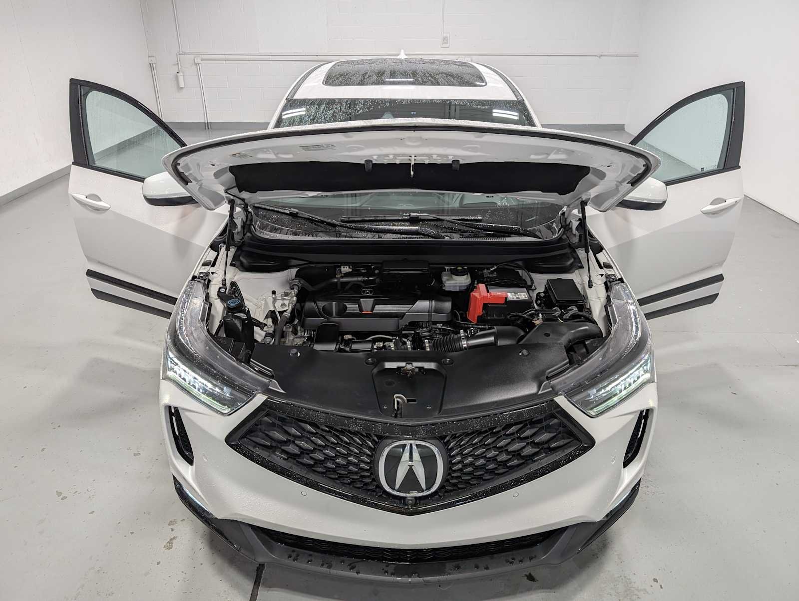 Used 2023 Platinum White Pearl Acura w/A-Spec Advance Package image 13