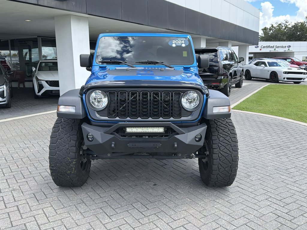 Used 2024 Blue Jeep 4-Door Sport S 4x4 image 9