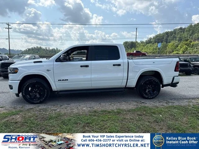 New 2026 Bright White Clear-Coat Exterior Paint RAM Big Horn/Lone Star image 6