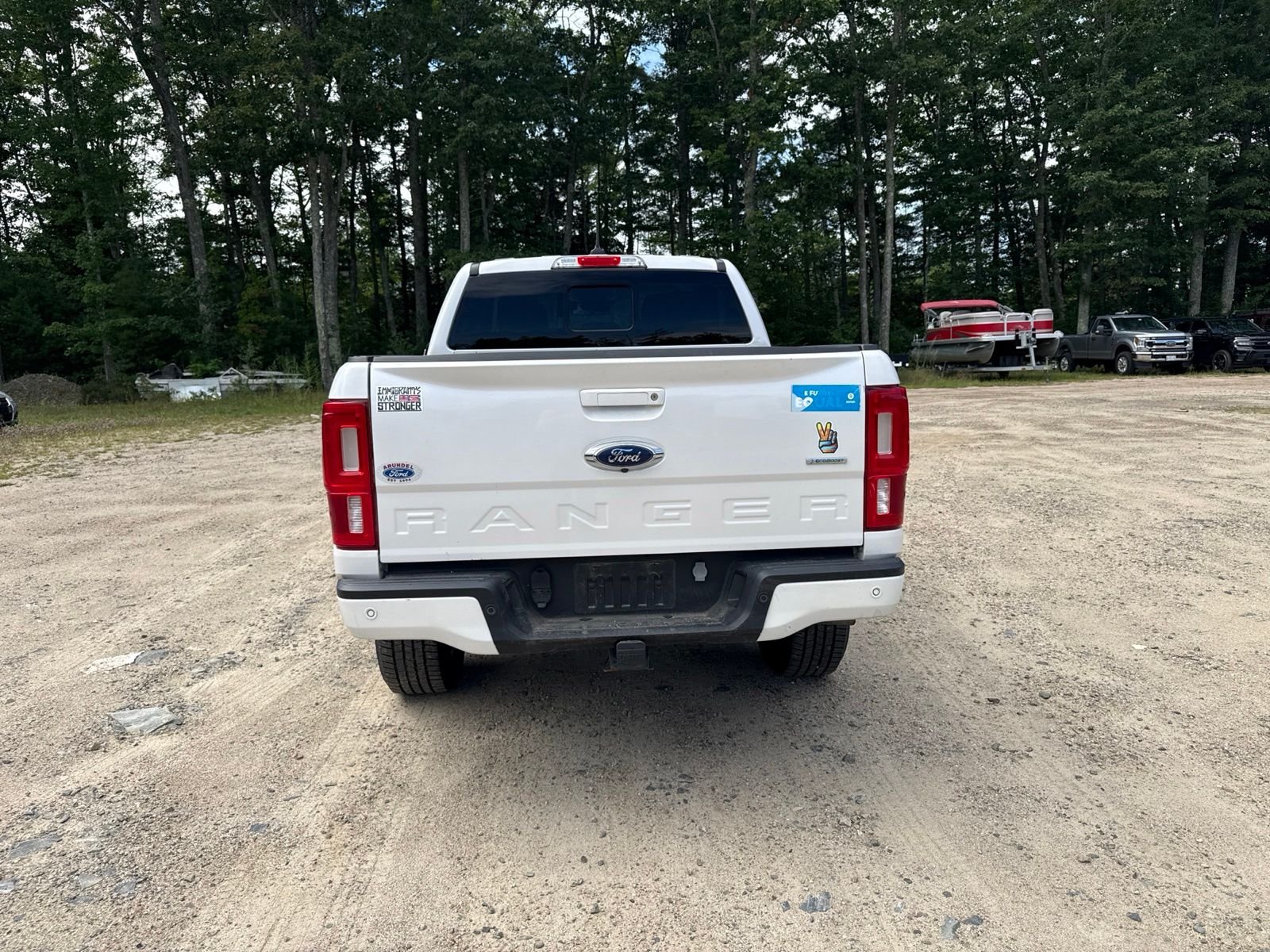 Used 2019 White Ford Lariat image 4