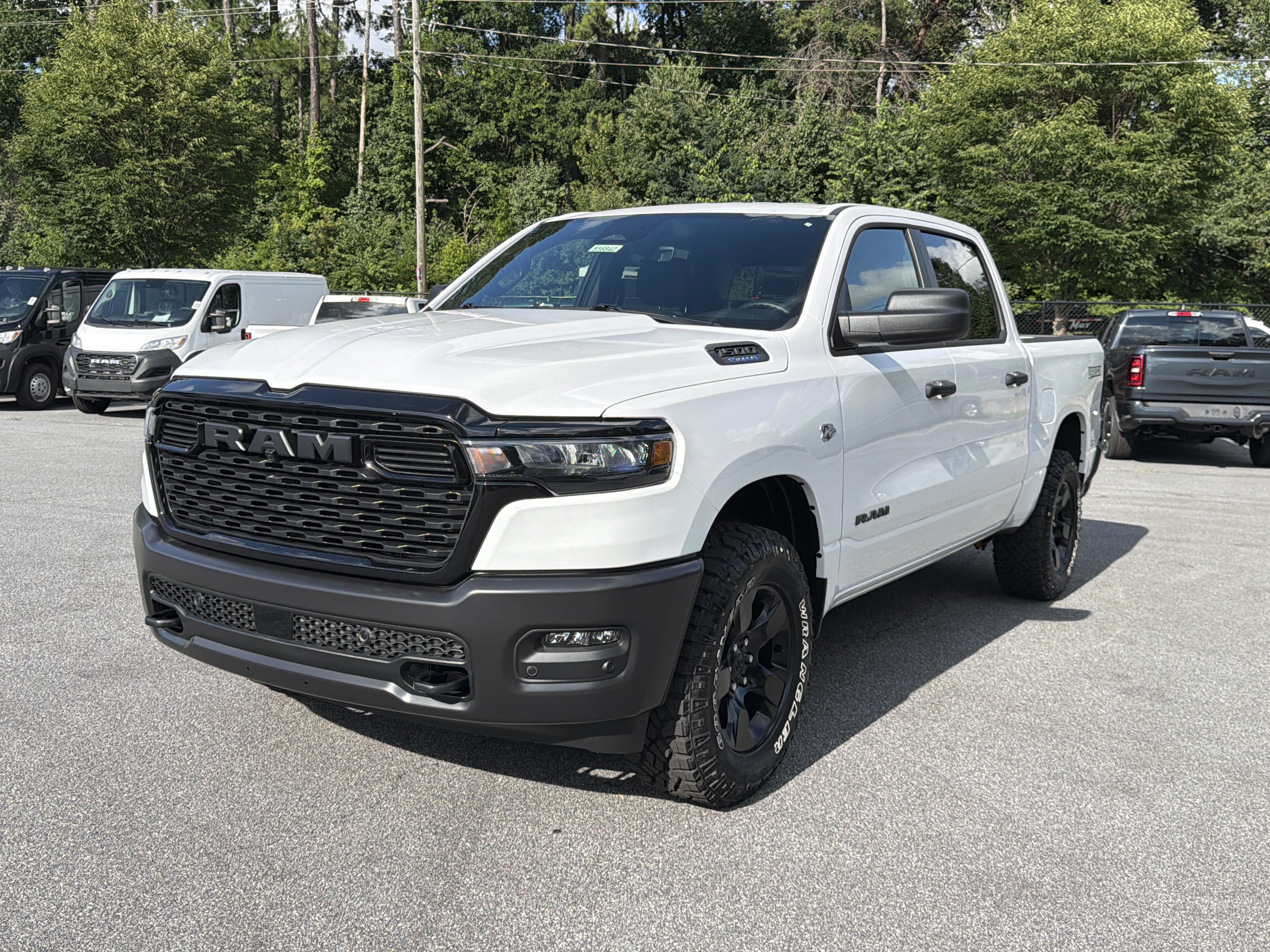 New 2026 Bright White Clear-Coat Exterior Paint RAM Warlock image 3