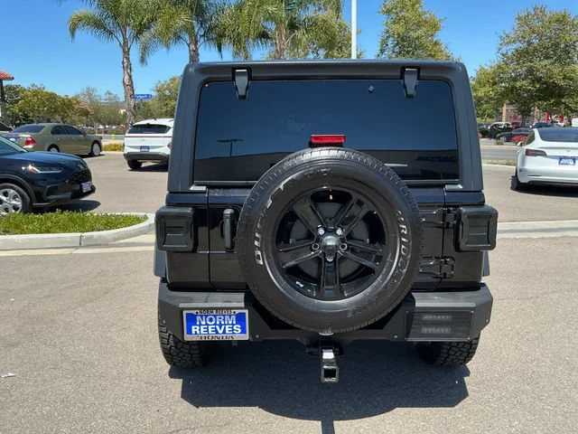 Used 2021 Black Clearcoat Jeep Unlimited Sport Altitude image 4