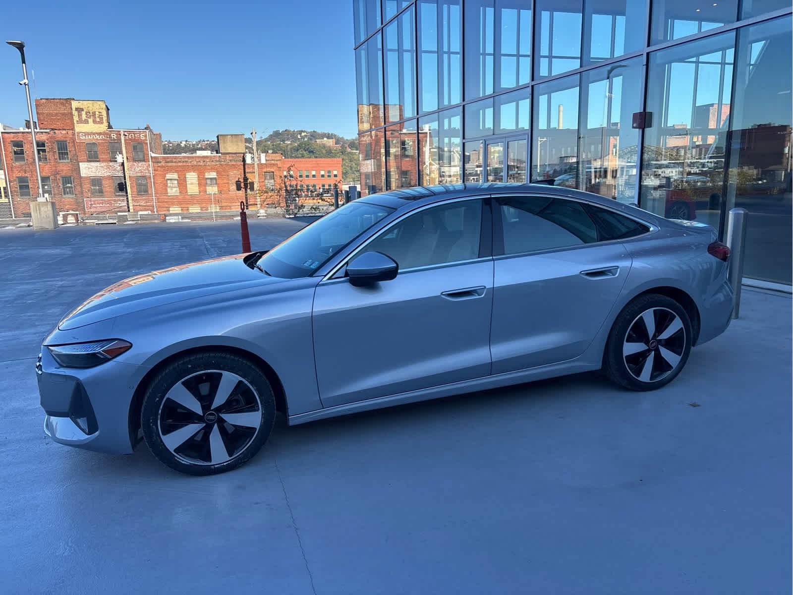 Certified Used 2025 Florett Silver Metallic Audi Premium Plus image 8