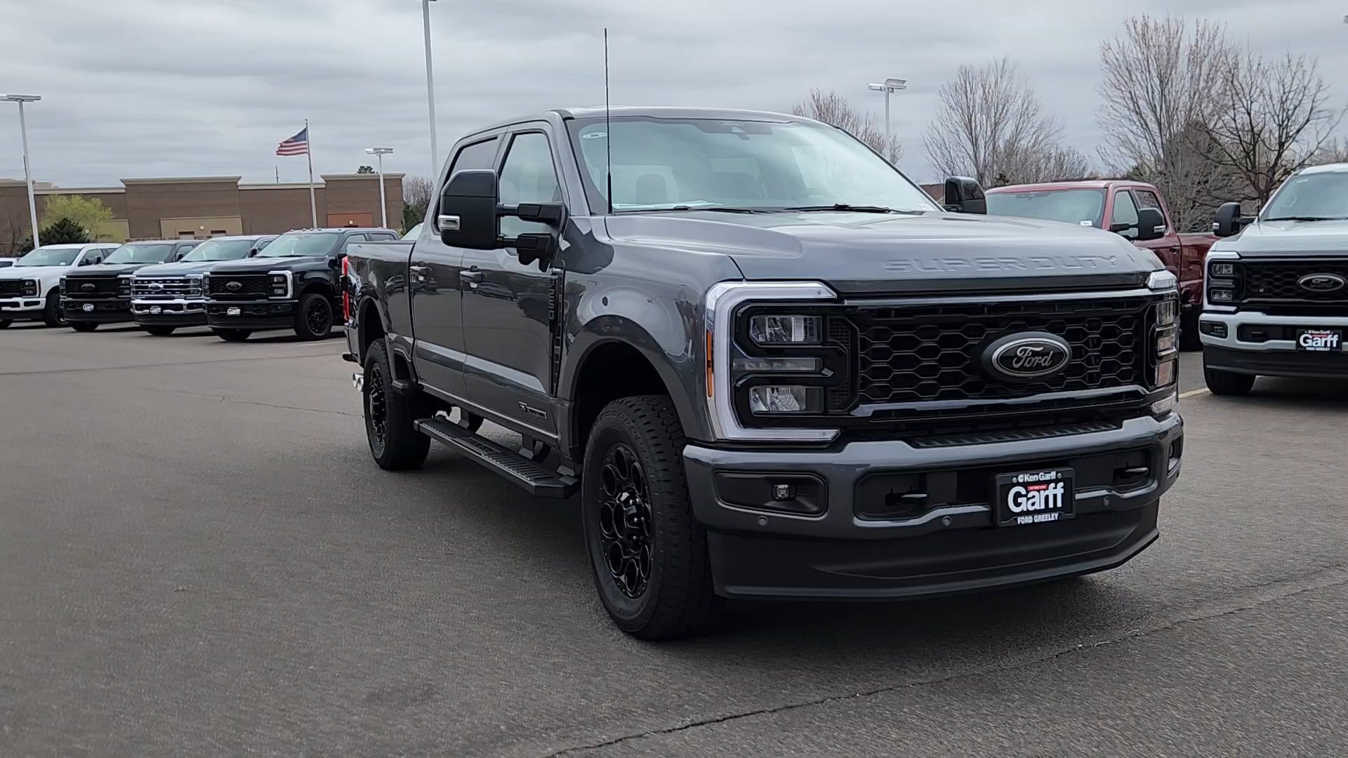New 2026 Carbonized Gray Metallic Ford LARIAT image 6