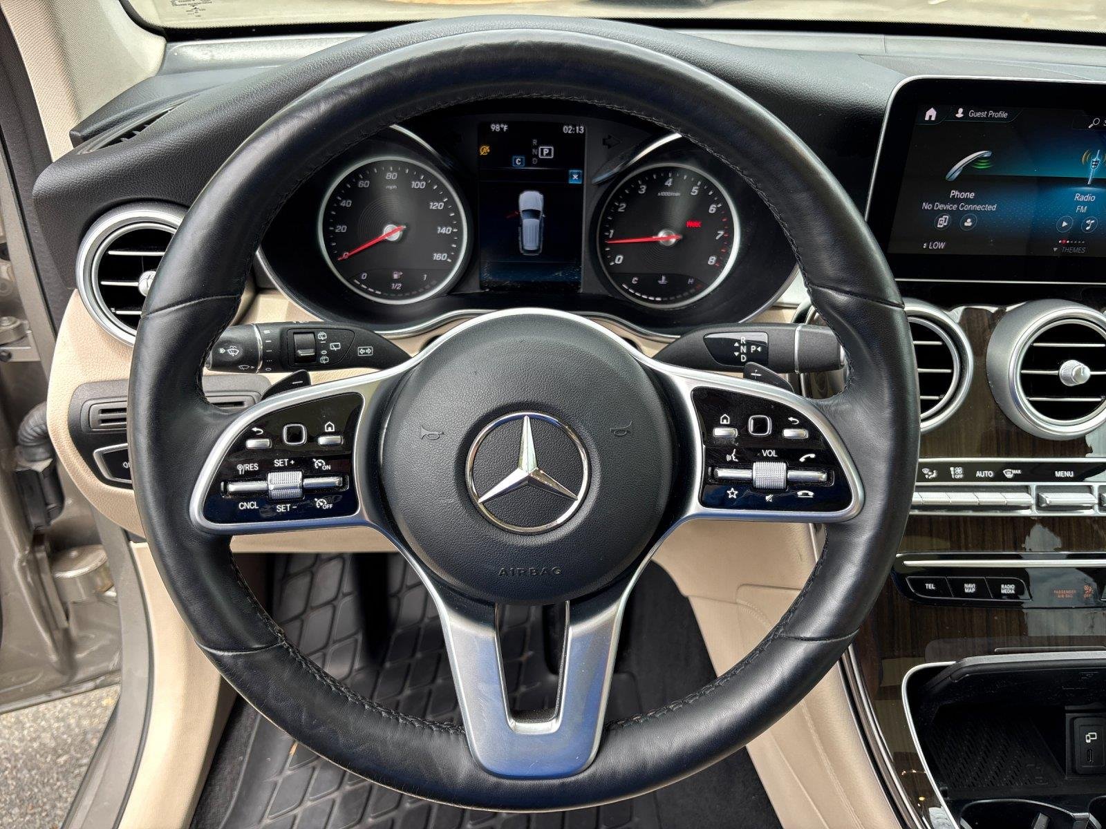 Used 2021 Obsidian Black Metallic Mercedes-Benz GLC 300 image 18