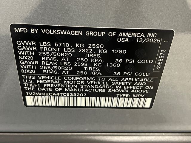 New 2026 Silver Volkswagen 2.0T SE w/Technology image 22