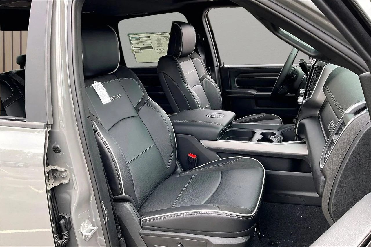 New 2026 Ceramic Gray Clear-Coat Exterior Paint RAM Laramie image 23