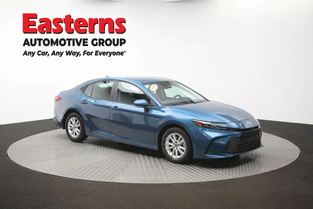 Used 2025 Blue Toyota LE image 47