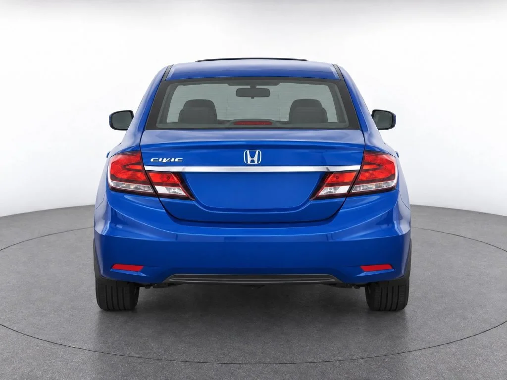 Used 2014 Blue Honda EX image 6