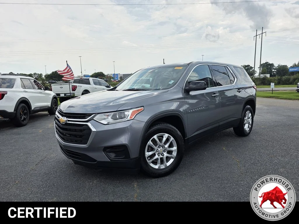 Certified Used 2021 Gray Chevrolet LS image 1