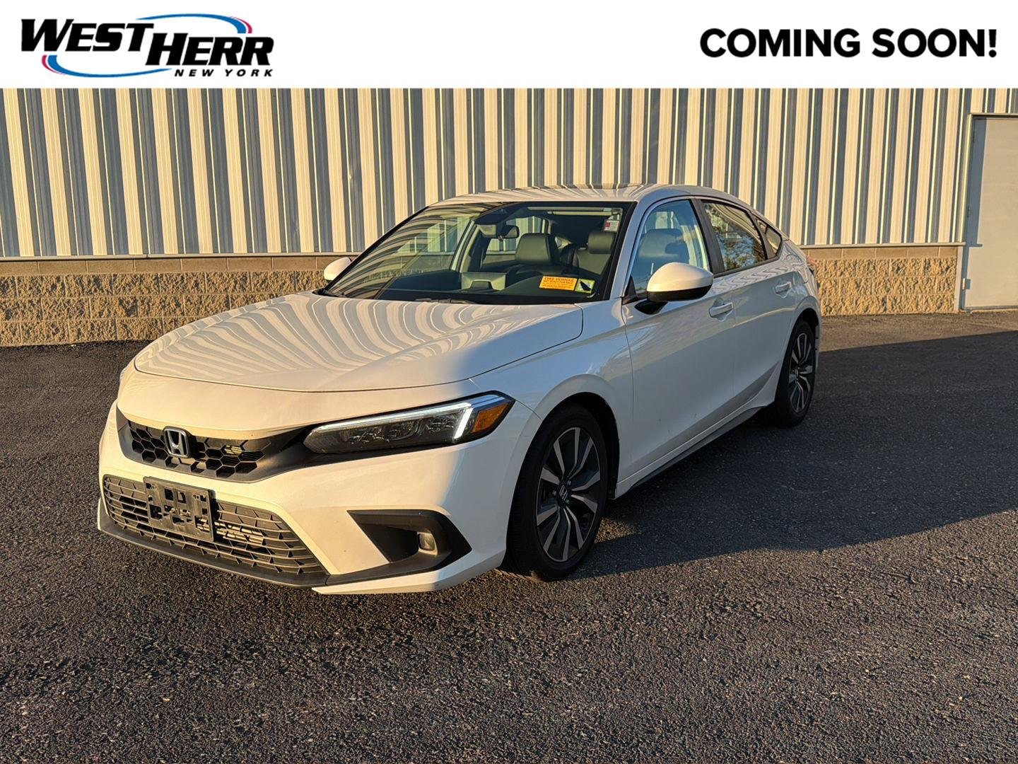 Used 2024 Platinum White Pearl Honda EX-L image 1