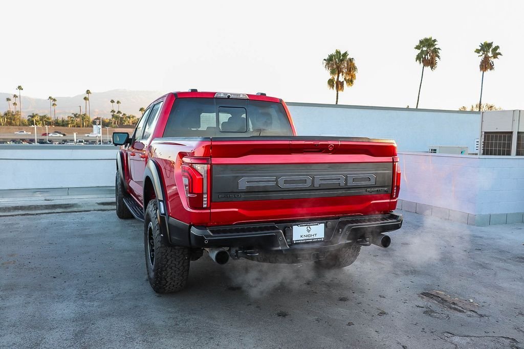 Used 2025 Red Metallic Ford Raptor image 7