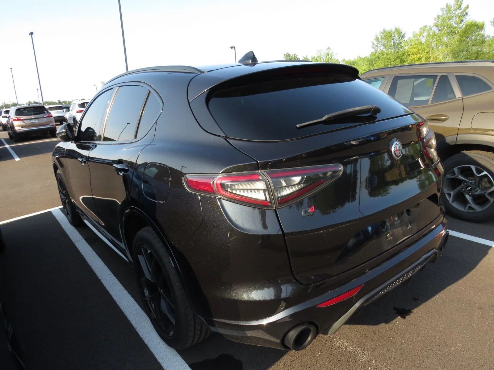 Used 2021 Vulcano Black Met Alfa Romeo Ti Sport image 10