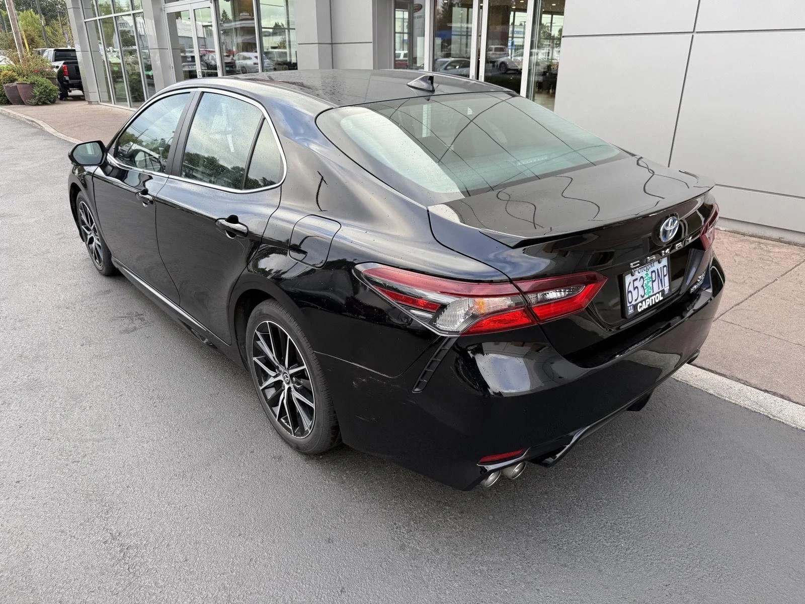 Used 2024 Midnight Black Metallic TOYOTA  image 3