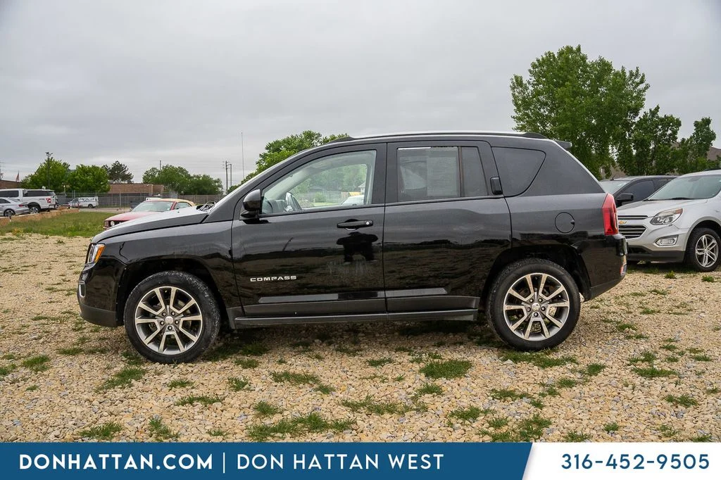 Used 2017 Jeep Compass High Altitude with VIN 1C4NJDEBXHD111731 for sale in Park City, KS