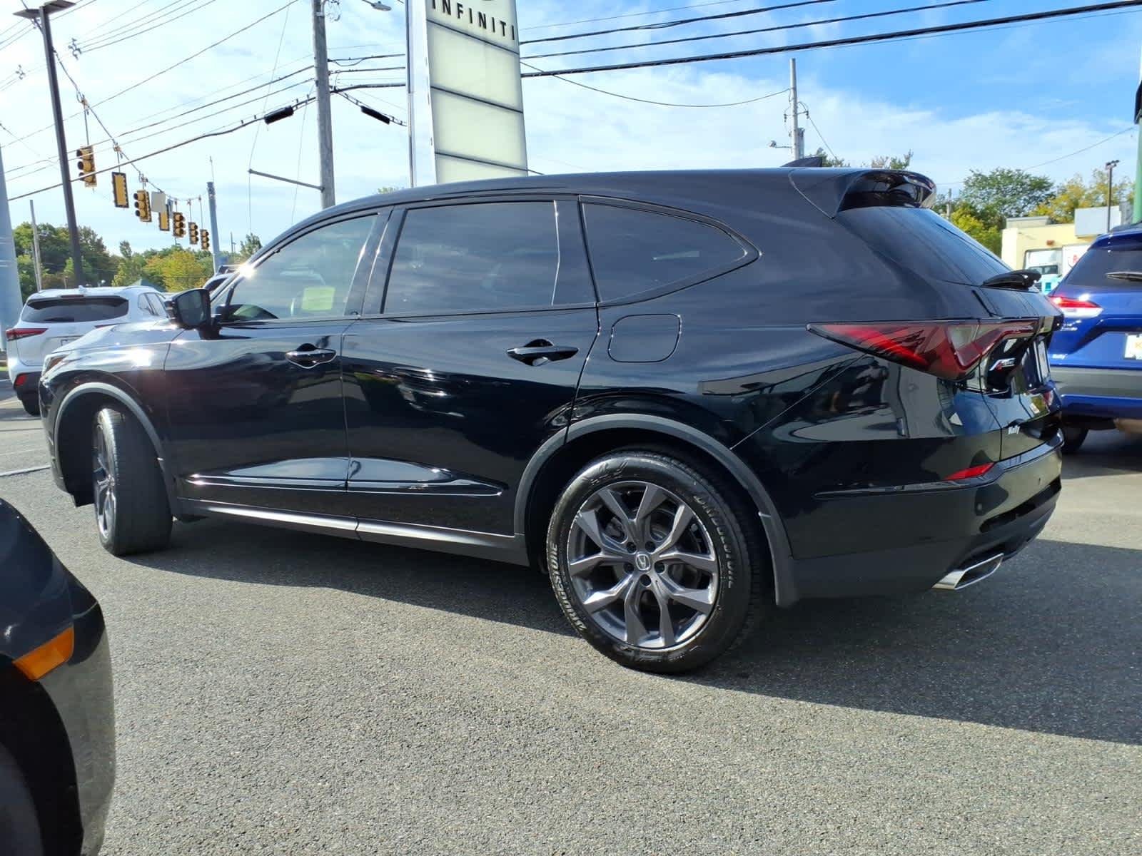 Used 2023 Majestic Black Pearl Acura w/A-Spec Package image 7