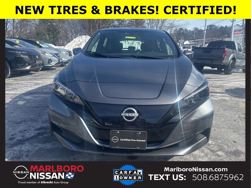 Certified 2023 Nissan Leaf S with VIN 1N4AZ1BV6PC560659 for sale in Marlborough, MA
