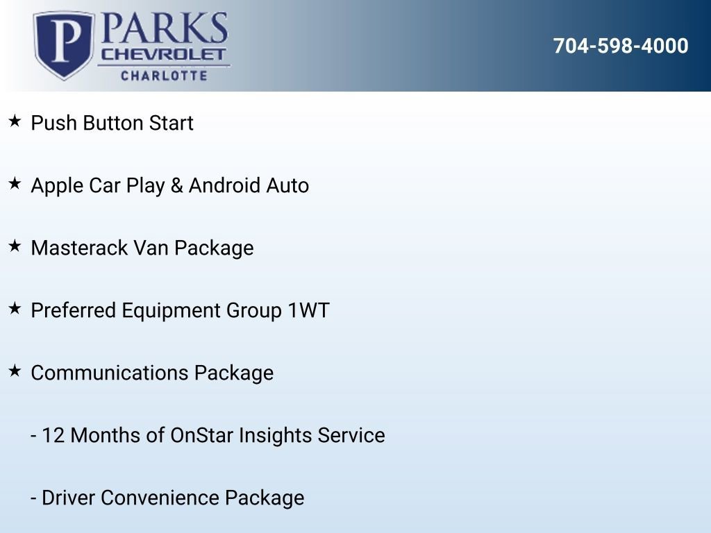 2025 Chevrolet Express Cargo Work Van - Photo 7