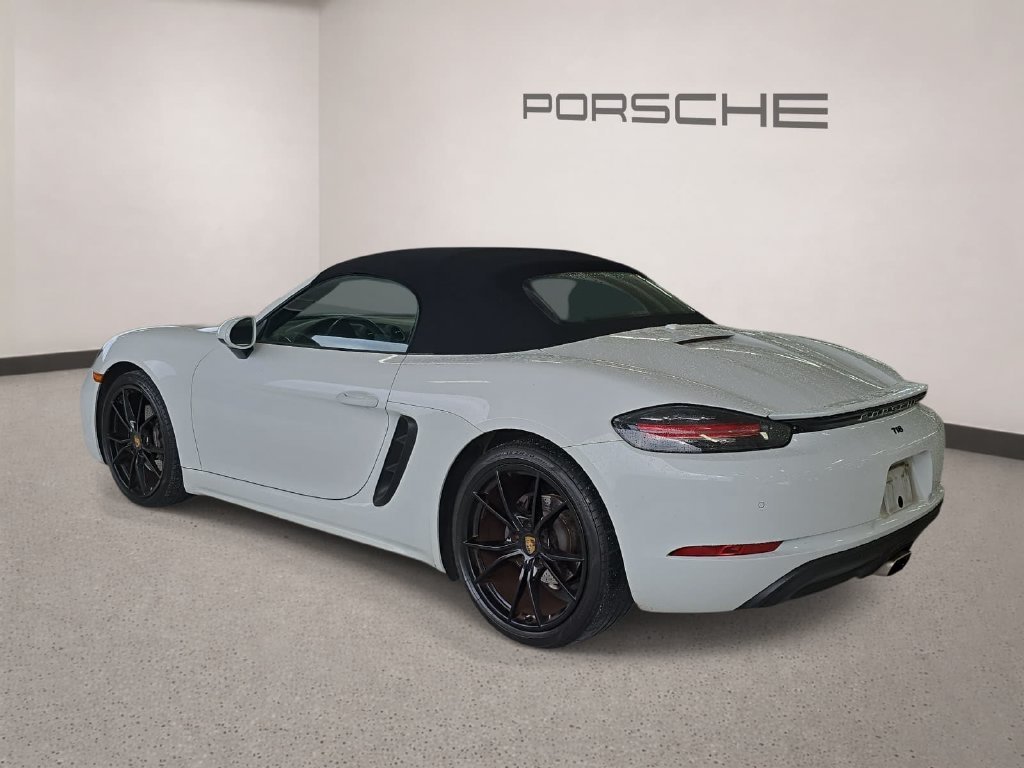 Certified Used 2023 White Porsche Boxster image 3