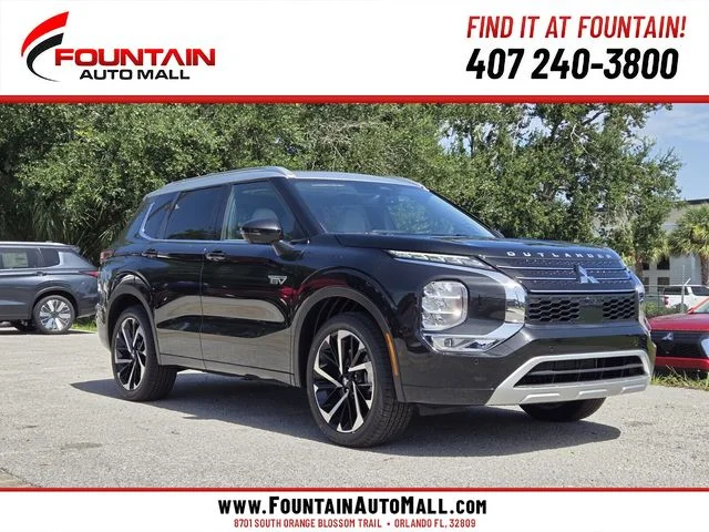 New 2025 Black Mitsubishi SEL Platinum Edition image 1