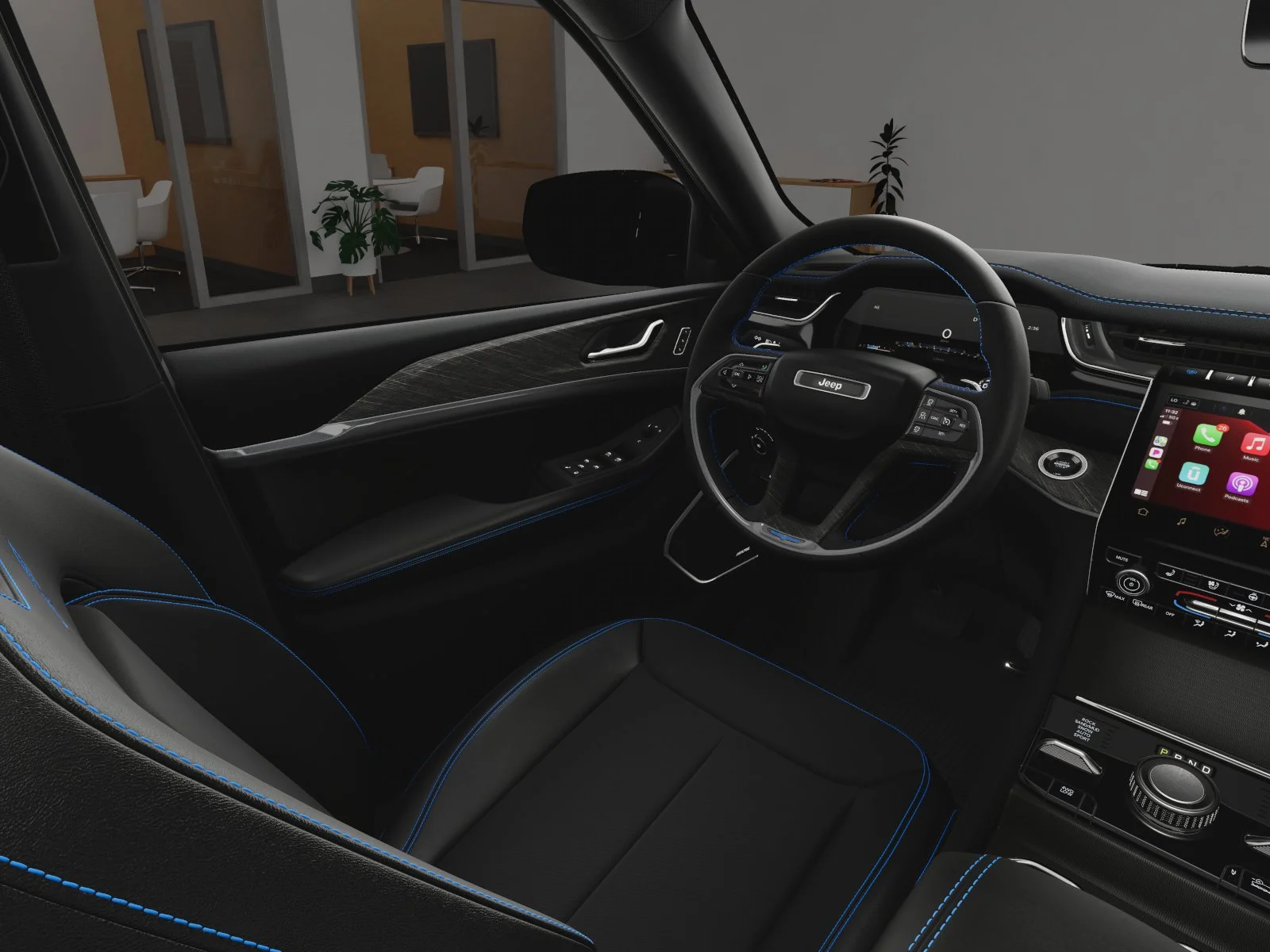 New 2024 Midnight Sky Exterior Paint Jeep Trailhawk 4xe image 50