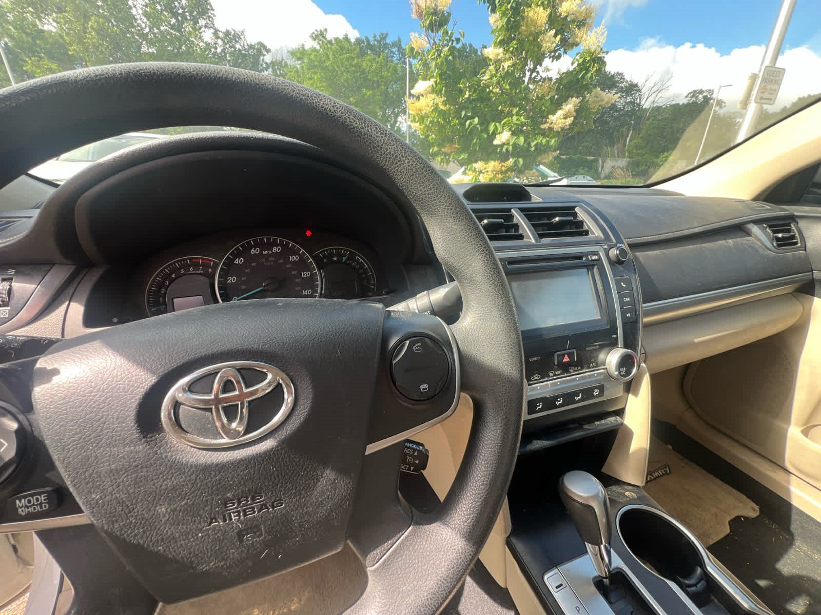 Used 2012 Super White Toyota LE image 8