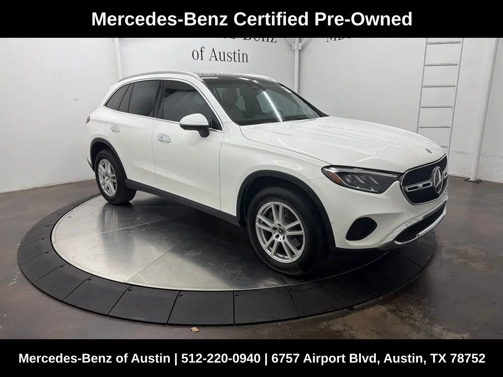 Certified Used 2026 White Mercedes-Benz GLC 300 image 1