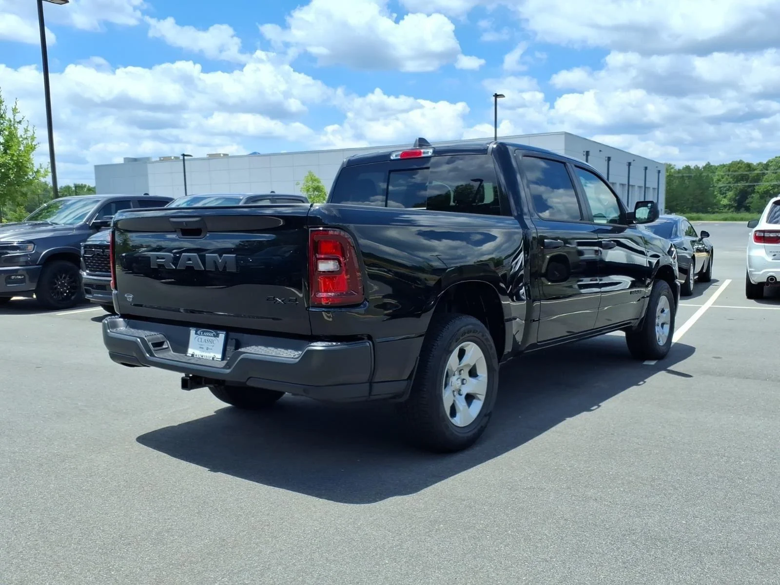 New 2026 Diamond Black Crystal Pearlcoat RAM Tradesman image 2