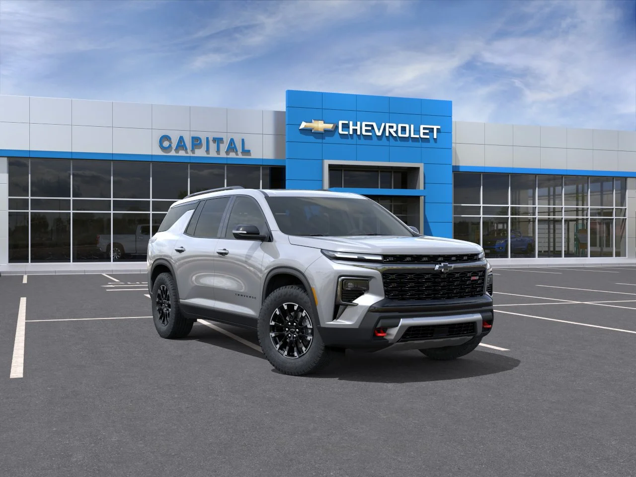 New 2026 Sterling Grey Metallic Chevrolet Z71 image 2