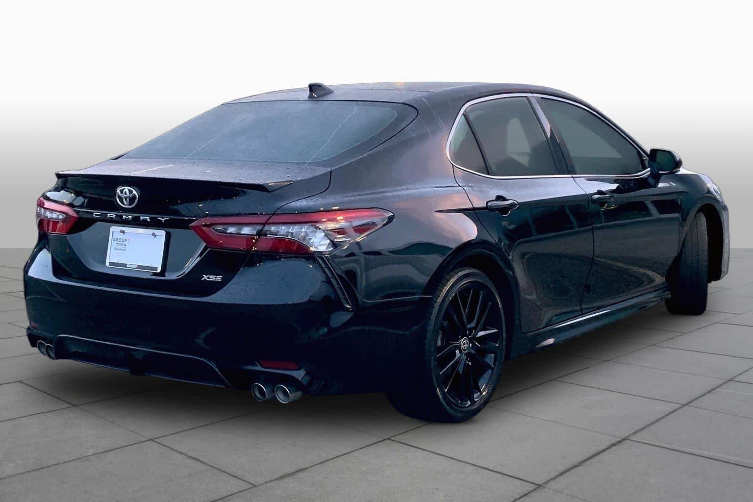 Used 2022 Midnight Black Metallic Toyota XSE image 12