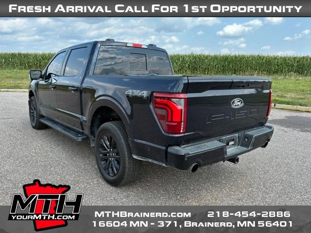 Certified Used 2025 Blue Ford Lariat image 6