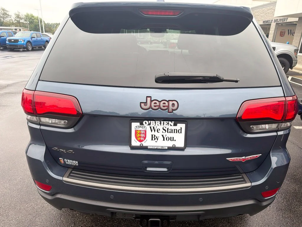 Used 2020 Slate Blue Pearlcoat Jeep Trailhawk image 4