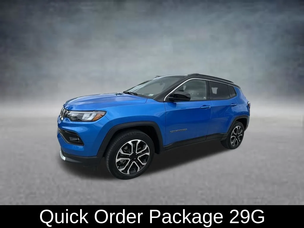 Used 2023 Blue Jeep Limited image 3