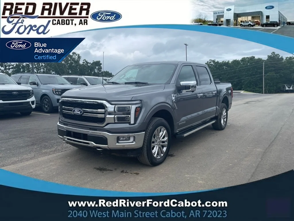 Used 2024 Carbonized Gray Metallic Ford LARIAT image 1