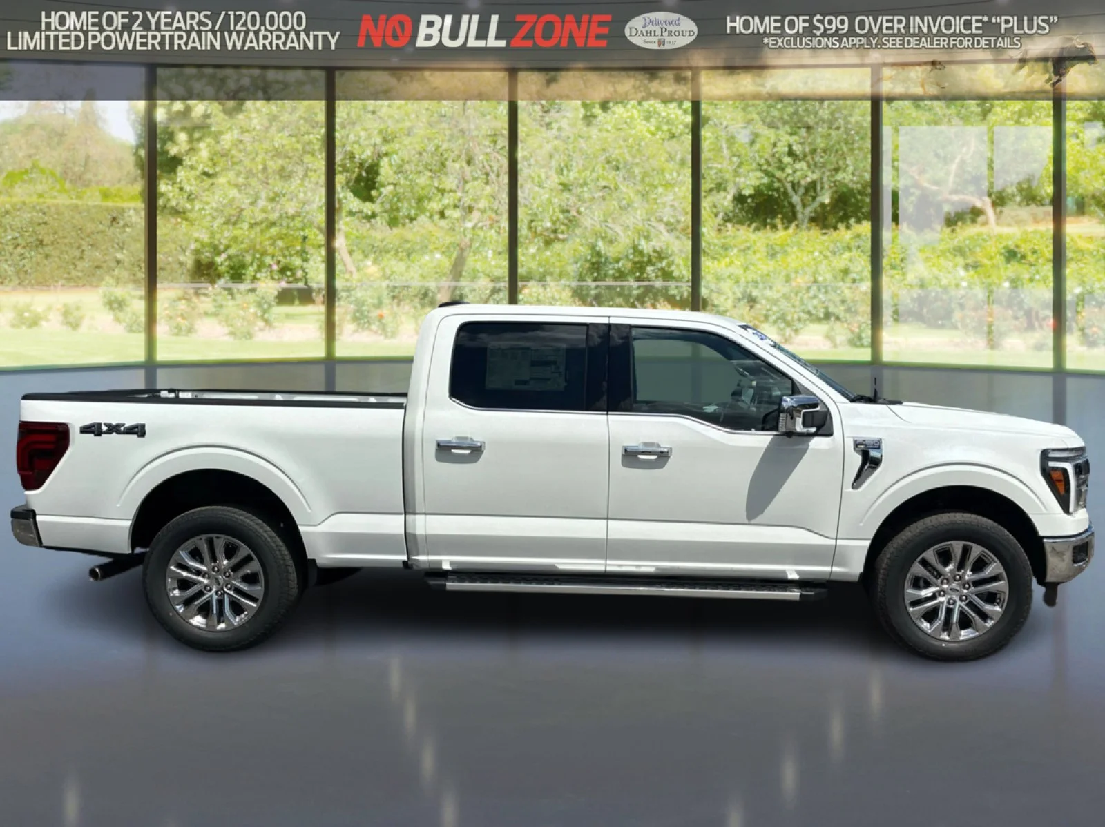 New 2026 Star White Metallic Tri-Coat Ford Lariat® image 6