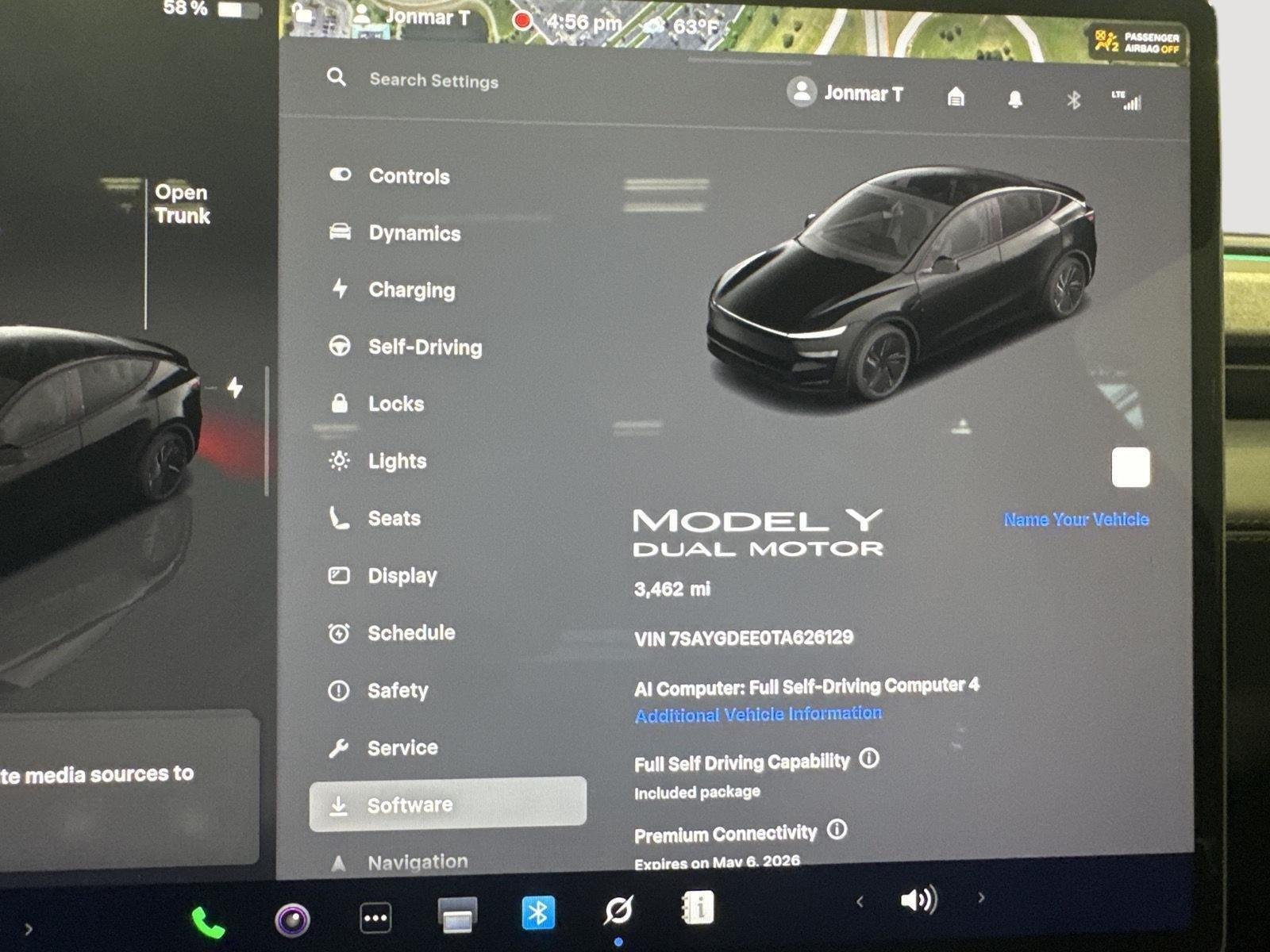 Used 2026 Tesla Model Y Long Range with VIN 7SAYGDEE0TA626129 for sale in La Vista, NE