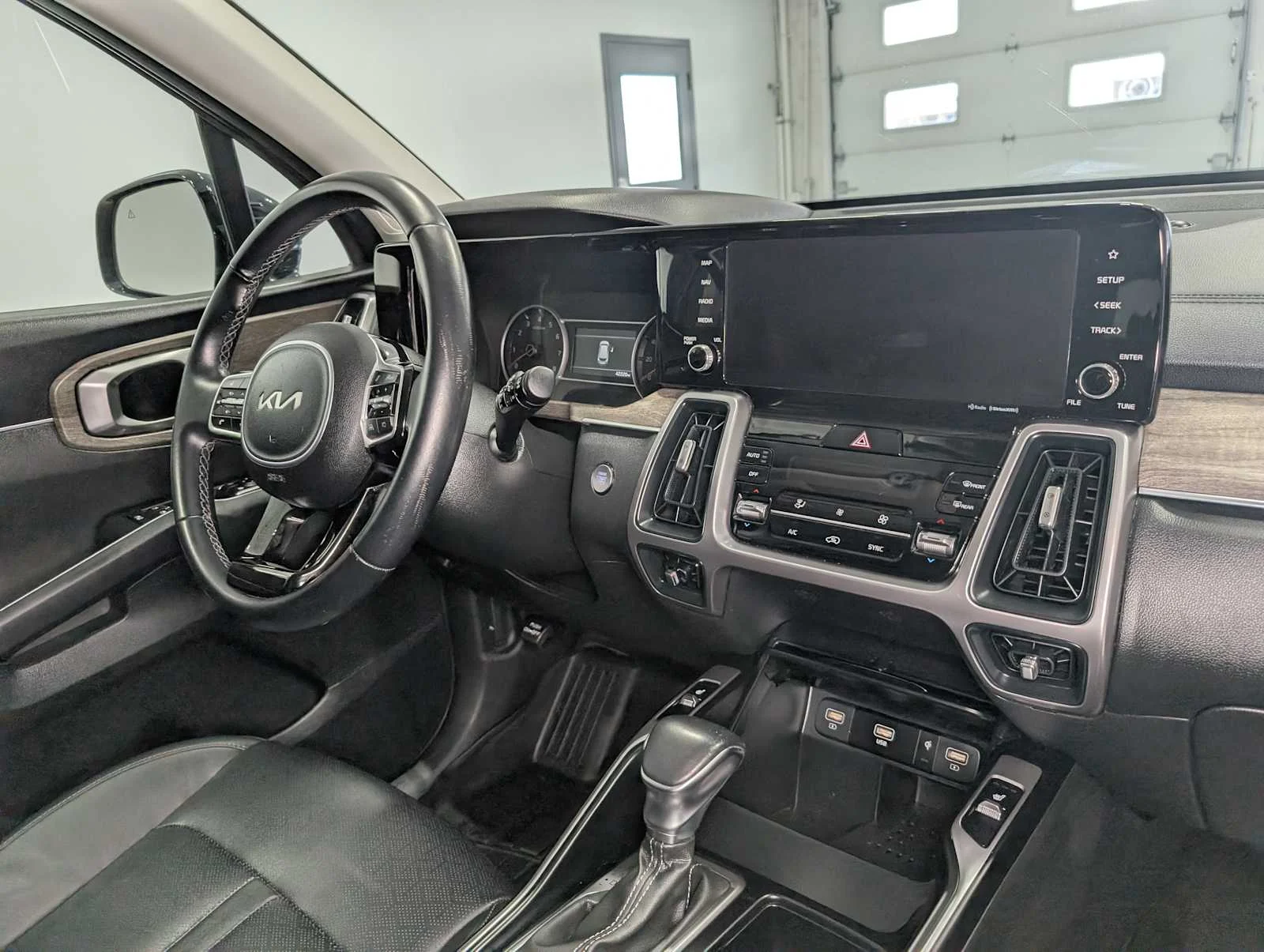 Used 2023 Ebony Black Kia X-Line S image 44