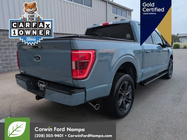 Certified Used 2023 Blue Ford XLT image 3
