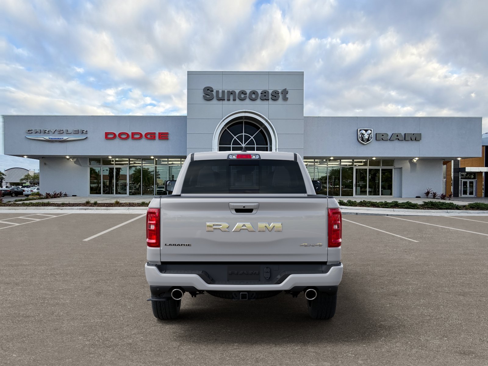 New 2026 Bright White Clear-Coat Exterior Paint RAM LARAMIE image 92