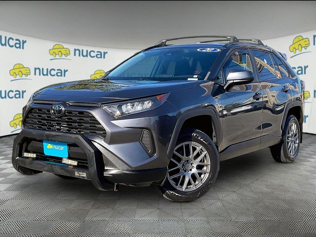 Used 2020 Gray Toyota LE image 3