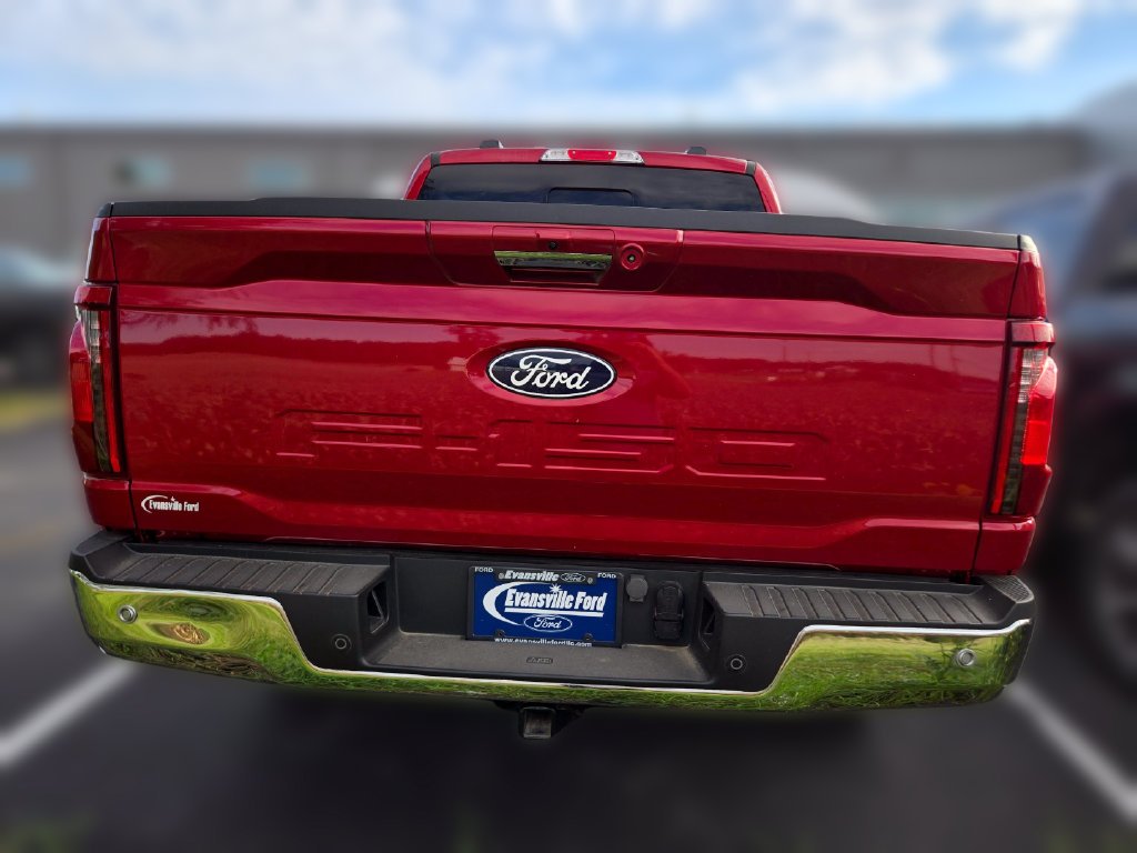 Used 2024 Rapid Red Metallic Tinted Clearcoat Ford XLT image 6