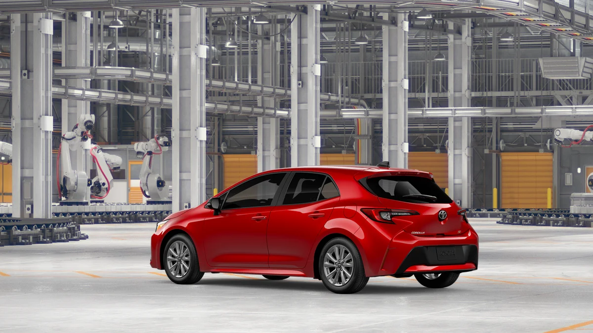 New 2027 Finish Line Red Toyota SE image 6