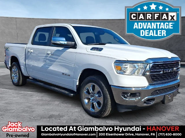 Used 2022 White Ram Big Horn/Lone Star image 1