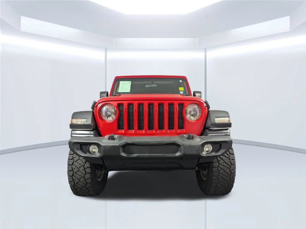 Certified Used 2020 Red Jeep Unlimited Sport S image 54