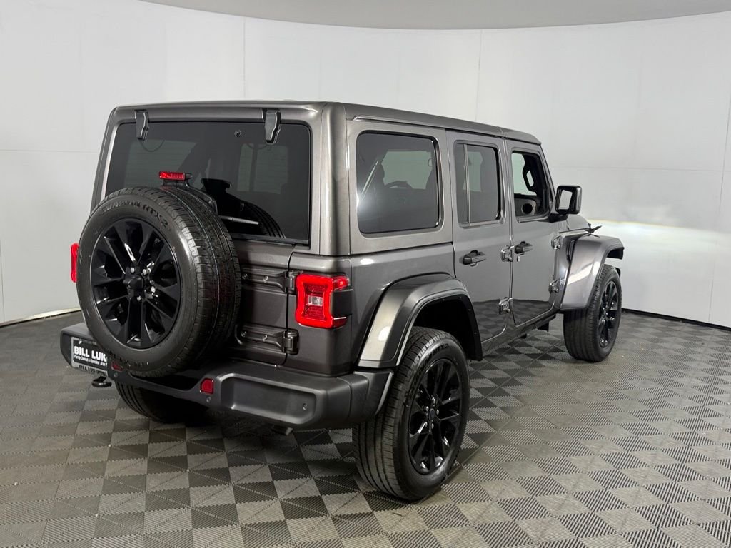 Certified Used 2025 Gray Jeep Sahara 4xe image 6