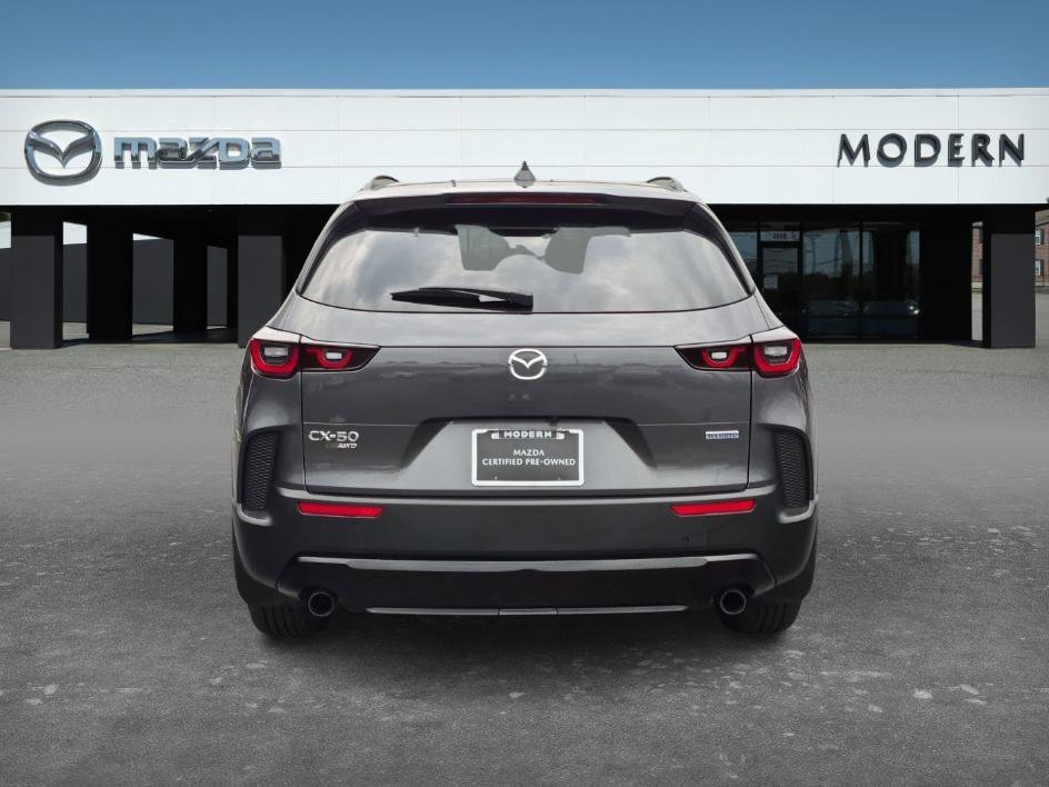Certified Used 2025 Machine Gray Metallic Mazda Premium Package image 4