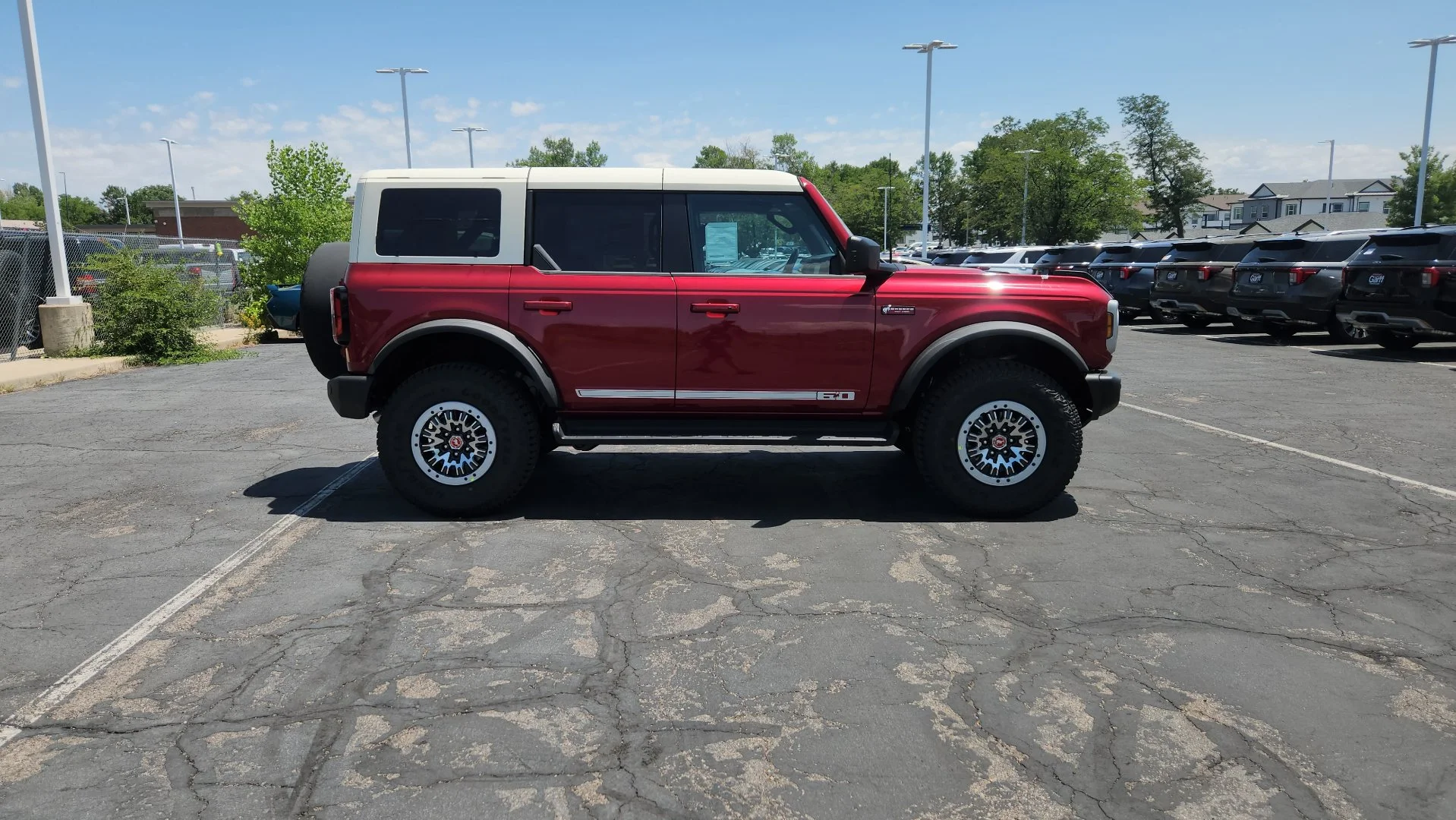 New 2026 Ruby Red Metallic Tinted Clearcoat Ford Outer Banks image 8