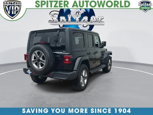 Used 2021 Black Jeep Unlimited Sahara image 14