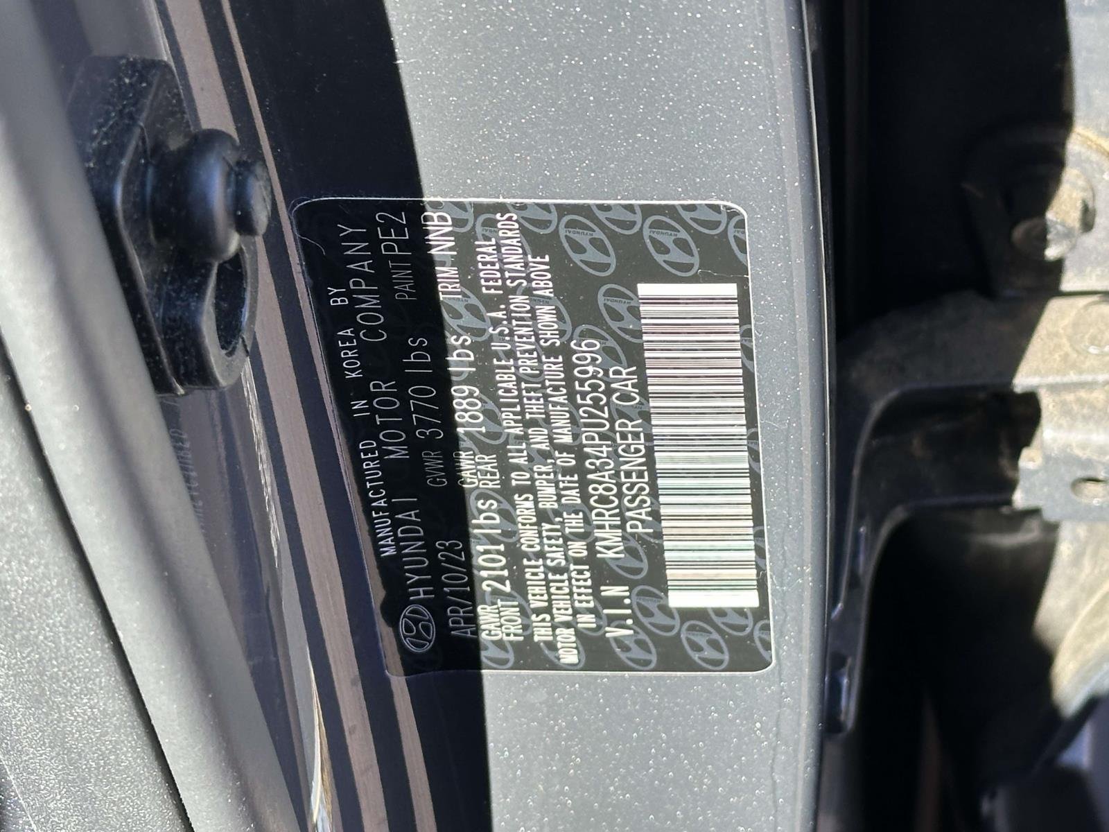 Certified Used 2023 Gray Hyundai SEL image 39